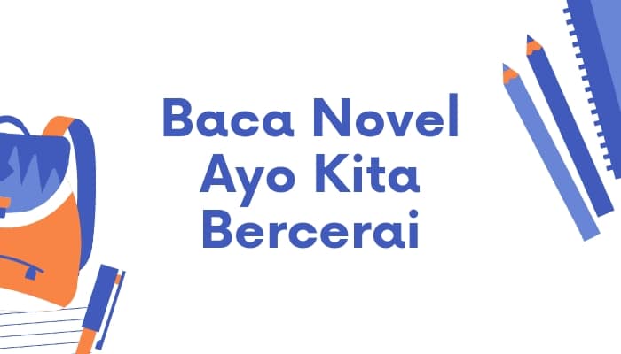 novel ayo kita bercerai
