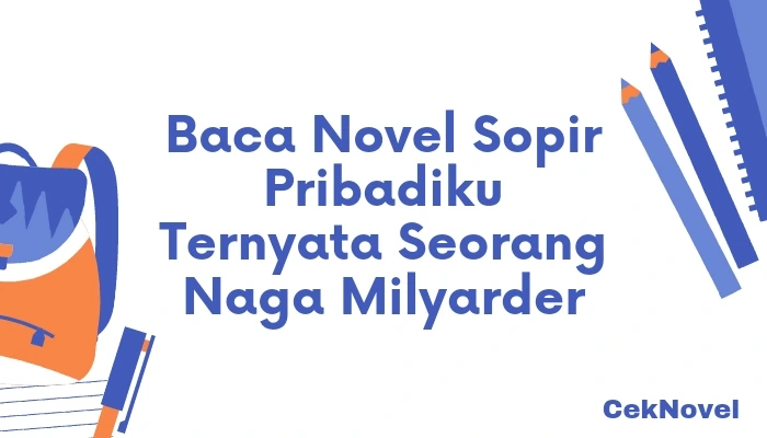 Novel Sopir Pribadiku Ternyata Milyarder