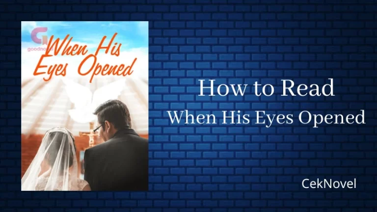 When His Eyes Opened Novel