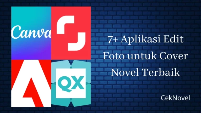 Aplikasi Edit Foto untuk Cover Novel