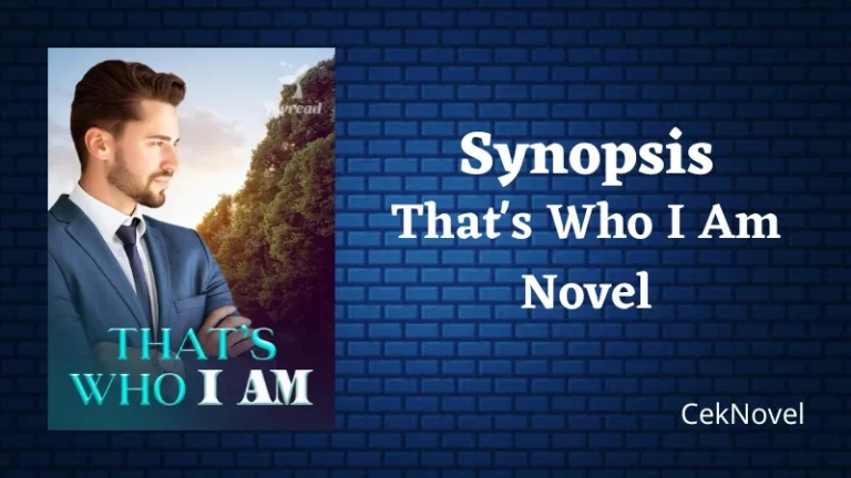That's Who I Am Novel