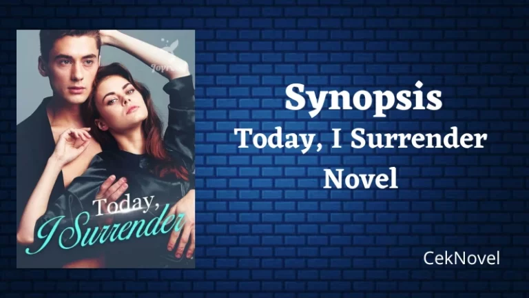 Today I Surrender Novel