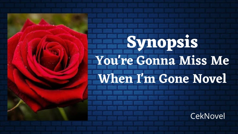 Youre Gonna Miss Me When Im Gone Novel